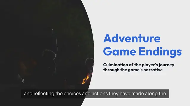 Video thumbnail for Adventure Game Endings