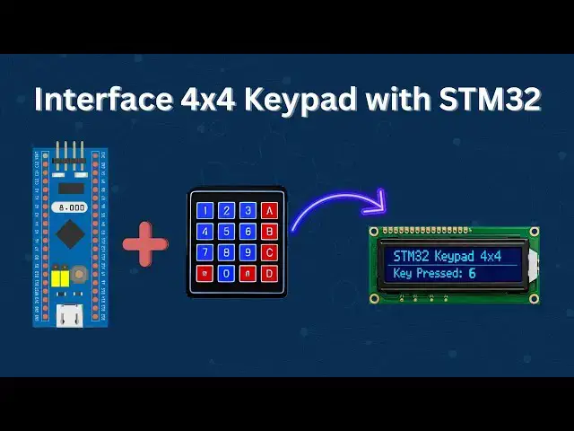 Video thumbnail for How to Interface 4x4 Keypad with STM32 || HAL || CubeMx