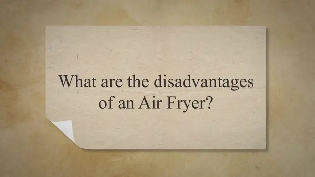 'Video thumbnail for What are the disadvantages of an Air Fryer? – True Home Joy'
