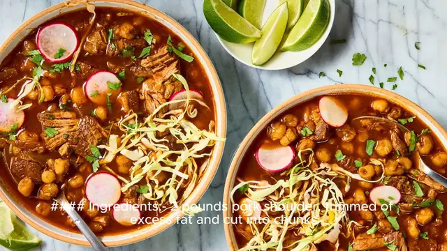 Video thumbnail for posole recipe