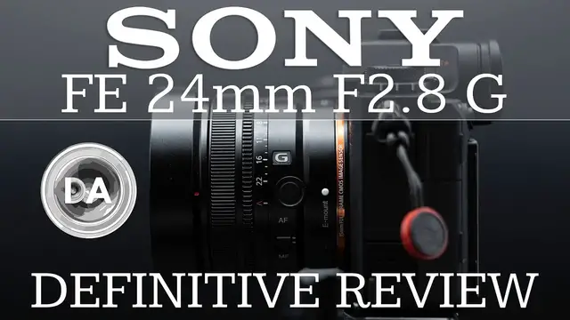 Video thumbnail for Sony FE 24mm F2.8 G | Definitive Review