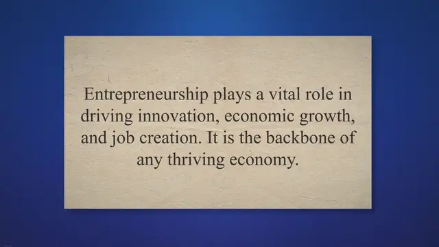 Video thumbnail for From Idea to Success: Mastering Entrepreneurship and Building a Thriving Business