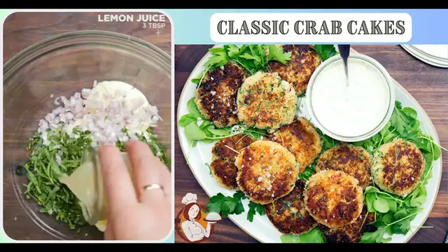 Video thumbnail for Classic Crab Cakes