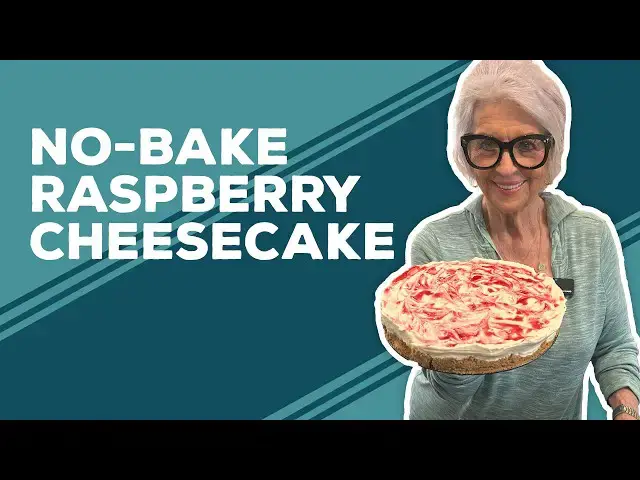 Video thumbnail for Love & Best Dishes: No-Bake Raspberry Cheesecake Recipe | No Bake Desserts