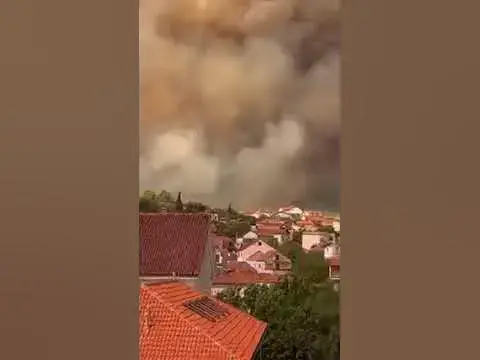 Video thumbnail for Požar kod Šibenika