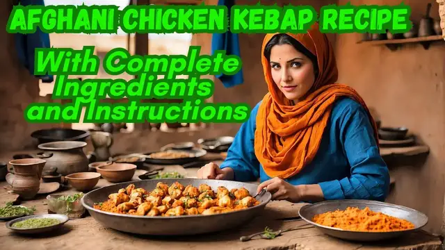 Video thumbnail for Afghani Chicken Kebpap Recipe