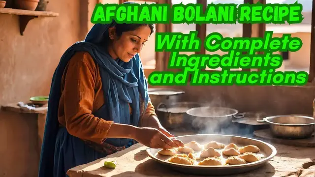 Video thumbnail for Afghani Bolani Recipe