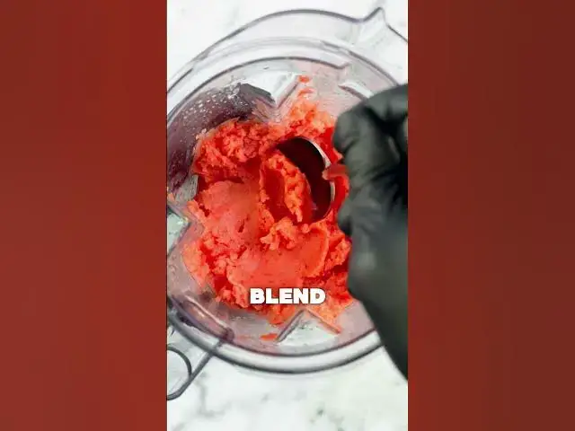 Video thumbnail for 3-Ingredient Watermelon Sorbet | Cold & Refreshing #easyrecipe