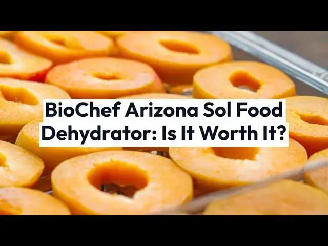 Video thumbnail for BioChef Arizona Sol Food Dehydrator Review