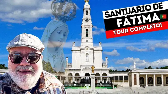 Video thumbnail for CONHECENDO O SANTUÁRIO DE FÁTIMA #europa #portugal