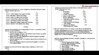 Video thumbnail for 11th Accountancy Public Exam March 2019 - Model Question Paper - 1 (Kanchipuram District) | (TM)