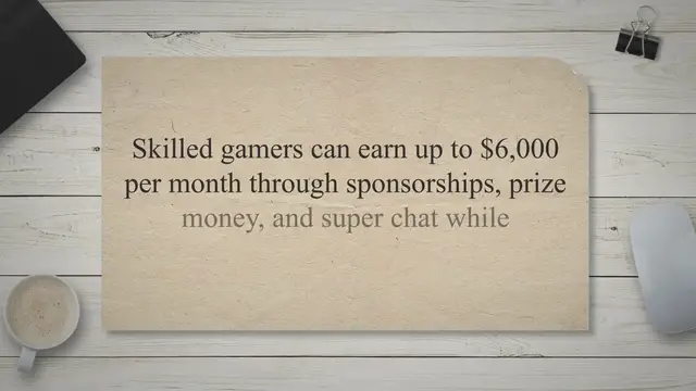 'Video thumbnail for 12 ways of how to make money as a gamer'