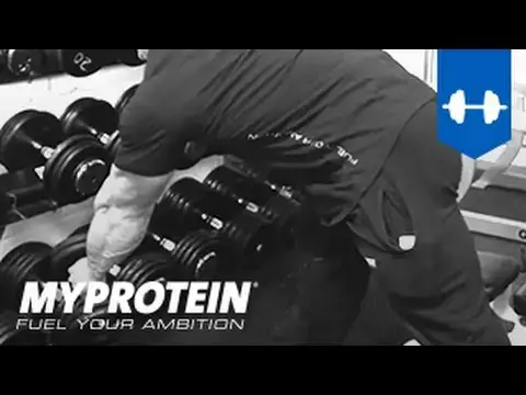 Video thumbnail for How to Perform a Dumbbell Row with Daz Ball by Myprotein