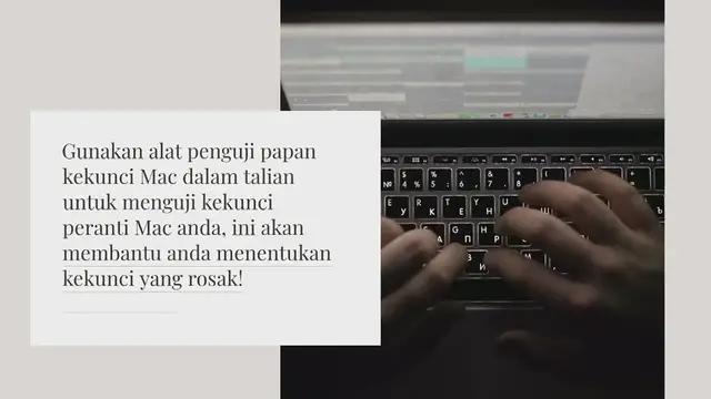 Video thumbnail for Penguji Papan Kekunci Mac | Uji Kekunci MacBook Anda
