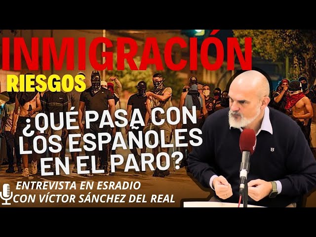 Video thumbnail for Españoles en paro y riesgo de yihadismo: lo que nadie cuenta sobre la inmigración en España