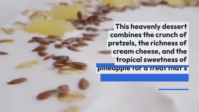 Video thumbnail for Pineapple Pretzel Delight