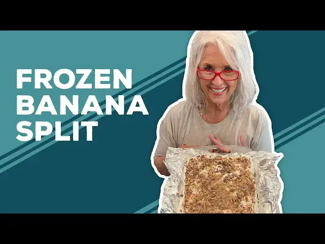 Video thumbnail for Love & Best Dishes: Frozen Banana Split Recipe | No Bake Dessert Recipes