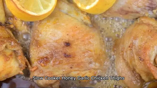 Video thumbnail for slow cooker chicken thigh recipe