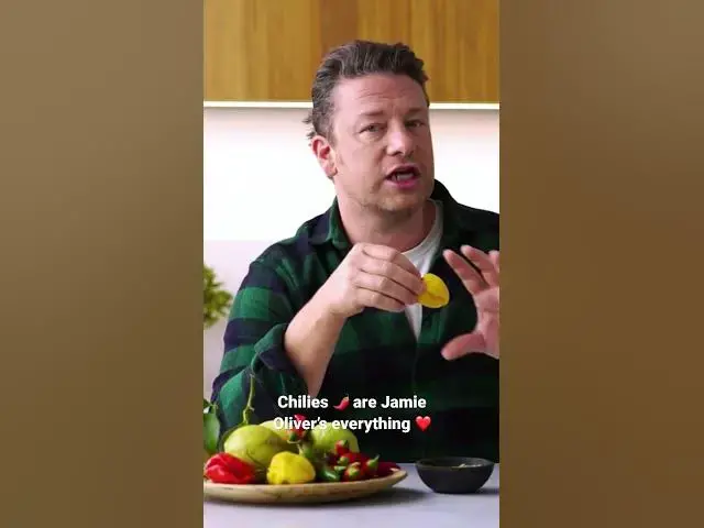 Video thumbnail for Jamie Oliver loves chilies #shorts