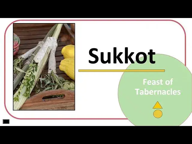 Video thumbnail for Sukkot