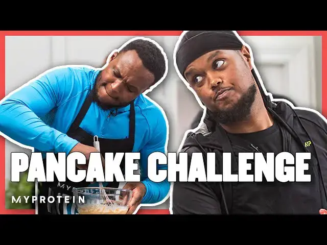 'Video thumbnail for ​@Chunkz & @VIDDALTHERILIST Roast Each Other In Protein Pancake Challenge | Myprotein'