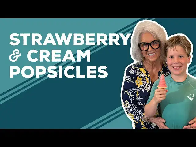Video thumbnail for Love & Best Dishes: Strawberry & Cream Popsicles | Strawberry Dessert Recipes