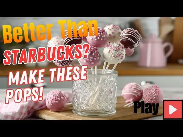 Video thumbnail for Homemade Starbucks Cake Pops Recipe | Easy No-Bake Treats Everyone Will Love!