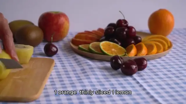 'Video thumbnail for White sangria recipe'