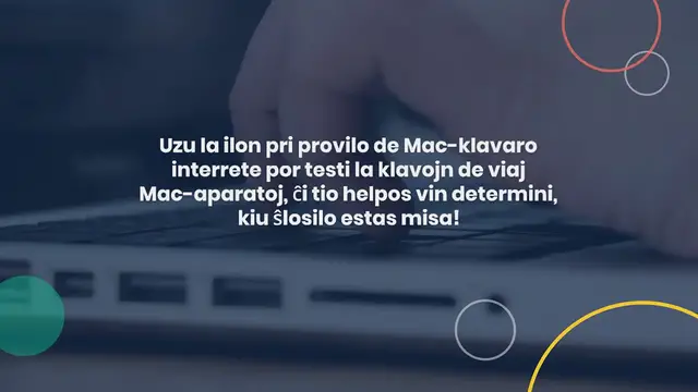 Video thumbnail for Mac Keyboard Tester | Testu Viajn MacBook-Ŝlosilojn
