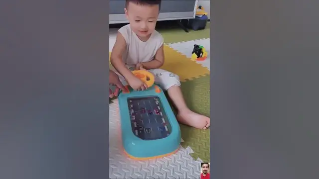 Video thumbnail for Toy Steering Wheel with Realistic Features | 🔗 Link is in Description | #trending #toy  #gadgets