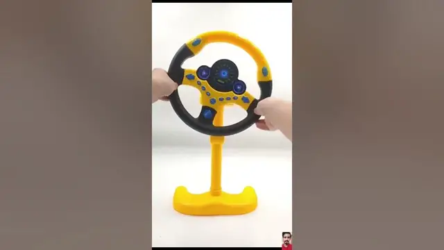 Video thumbnail for Steering Wheel Toy for Kids with Light and Sounds | 🔗 Link is in Description | #kids #toys #shorts