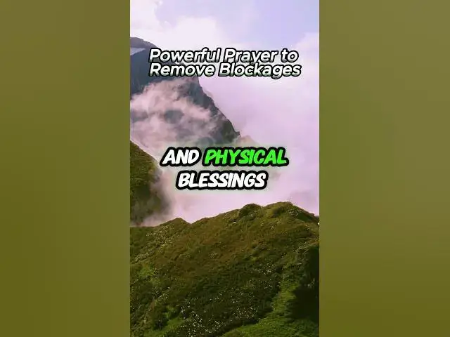 Video thumbnail for Open the Heavens  - A Powerful Prayer to Remove Blockages #morningprayerbeforeyoustartyourday