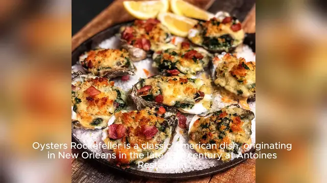 Video thumbnail for oysters rockefeller