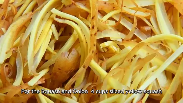 Video thumbnail for squash casserole recipe