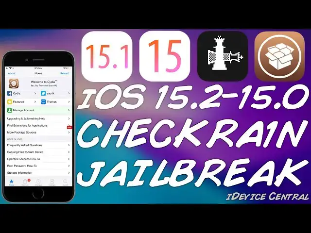 Video thumbnail for iOS 15.2 / 15.0 / 14.8  JAILBREAK News: Important CheckRa1n  Update Coming For iOS 15 (Pre-A12)