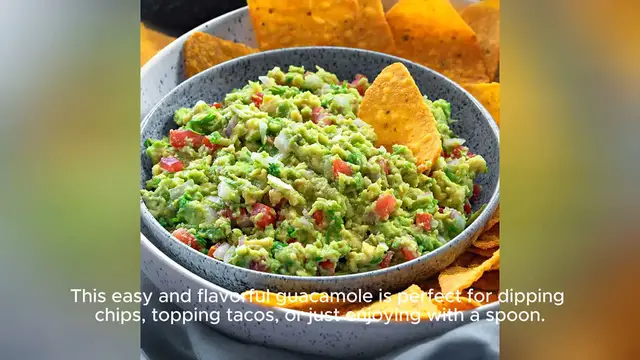 Video thumbnail for guacamole recipe