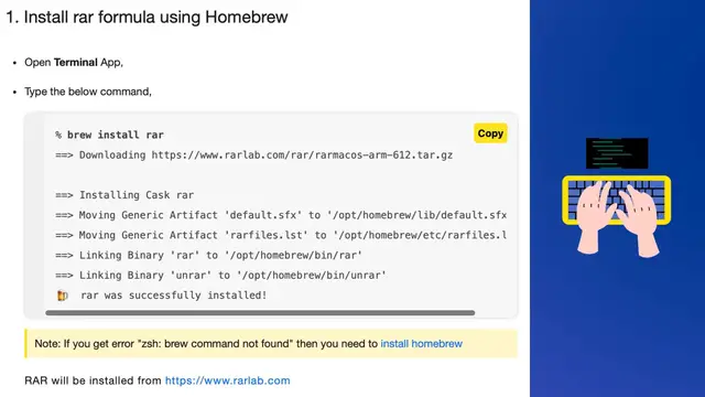 Video thumbnail for Two Ways to Extract rar  files on Mac