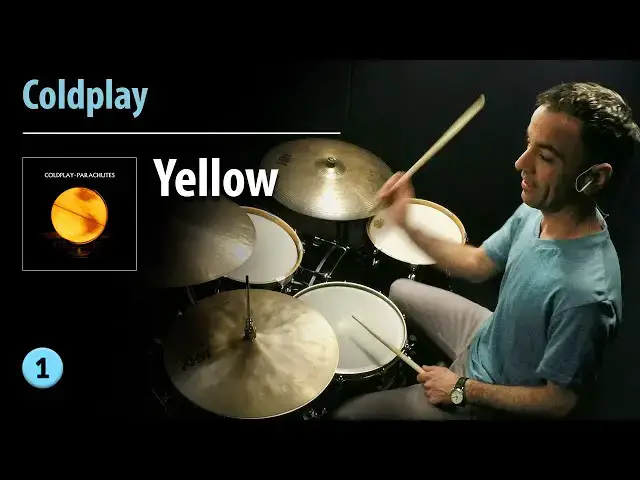Video thumbnail for "Yellow" by Coldplay | Drum Cover | Easy Songs On Drums