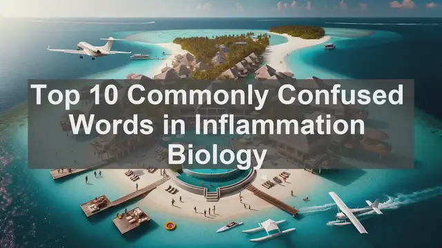 Video thumbnail for Top 10 Commonly Confused Words in Inflammation Biology