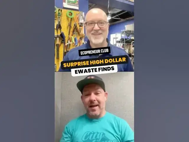 Video thumbnail for Surprise high dollar eWaste finds #shorts