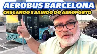 Video thumbnail for Como chegar e sair do aeroporto de Barcelona : AEROBUS