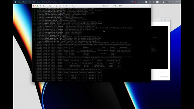 Video thumbnail for Install Ubuntu 23.04 Lunar Lobster server arm64 virtual machine on macOS Apple Silicon (M1, M2, Pro)