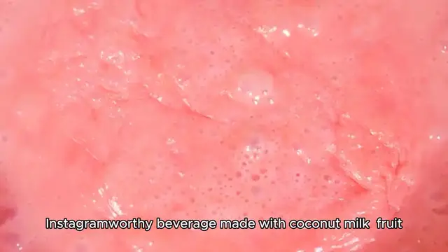 Video thumbnail for starbucks pink drink recipe