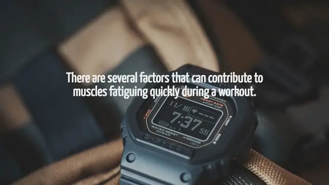 Video thumbnail for Why Do My Muscles Fatigue So Quickly During Workout