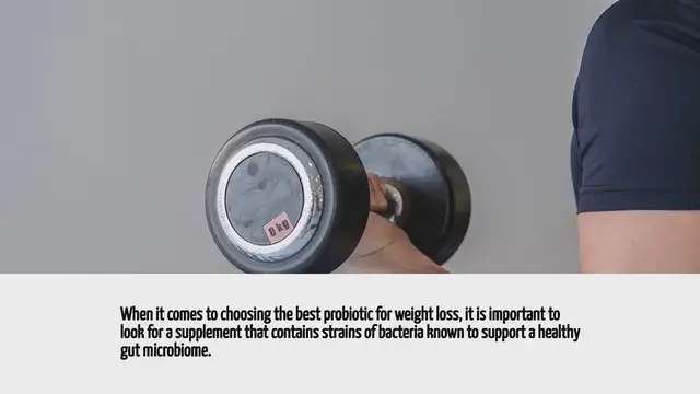 Video thumbnail for What Is The Best Probiotic For Weight Loss
