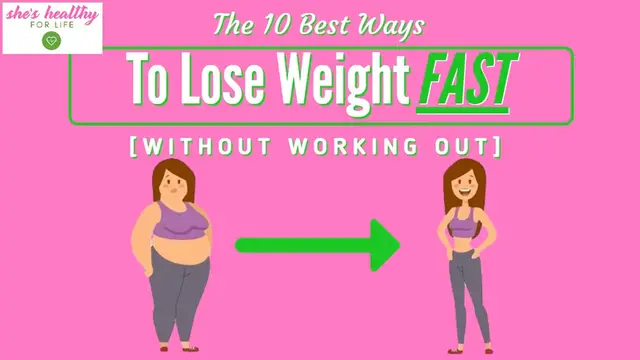 Video thumbnail for 10 Best Ways To Lose Weight Fast Without Working Out Nutrition Is Key
