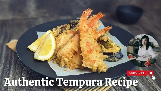 Video thumbnail for The Authentic Tempura Recipe | All Secrets Unveiled | Easy Japanese Recipe