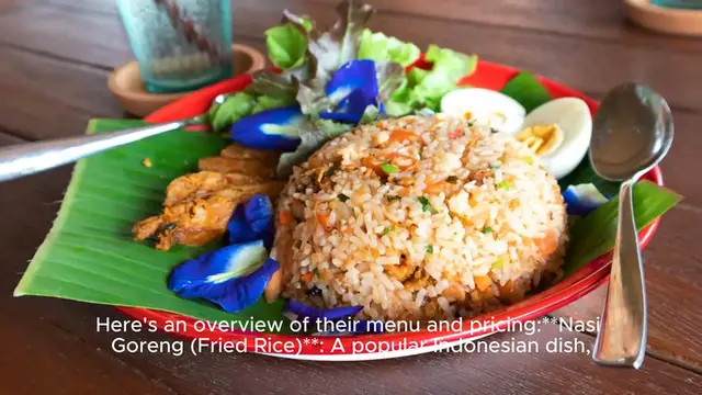 Video thumbnail for menu solaria Price