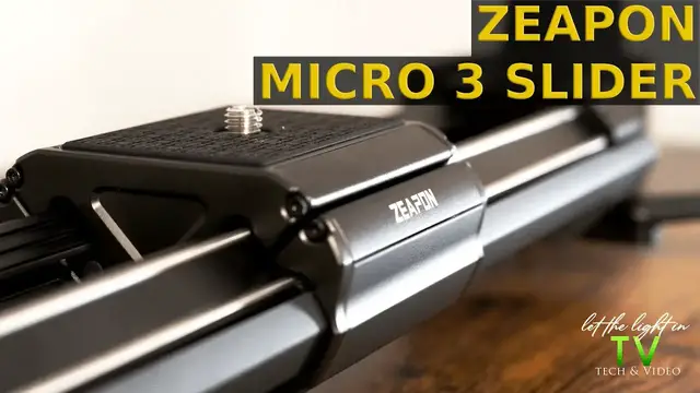 'Video thumbnail for Zeapon Micro 3 Motorized Video Slider Review'