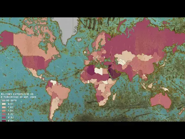 Video thumbnail for Countries by military expenditure